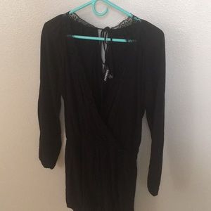 Long sleeve romper